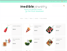 Tablet Screenshot of inediblejewelry.com